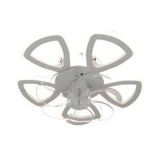 Windora Maelis 63cm Ceiling Light with DC Ceiling Fan & 3CCT Dimmable LED Remote Control