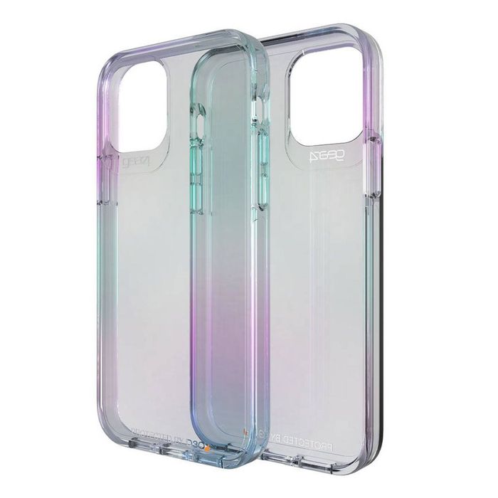 Gear4 D3O Crystal Palace Case for iPhone 12/12 Pro 6.1" - Iridescent