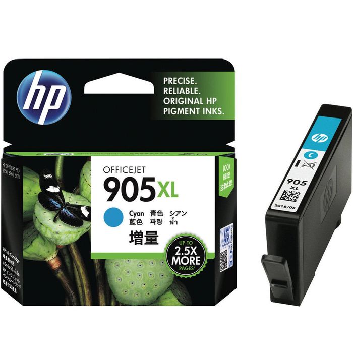 HP GENUINE HP 905XL Cyan Ink Cartridge Toner J7K33A J7K34A 6950 6960 6970 T6M05AA
