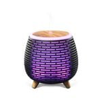 TODO 100ml Humidifier Aromatherapy Diffuser w/ LED Light - Black