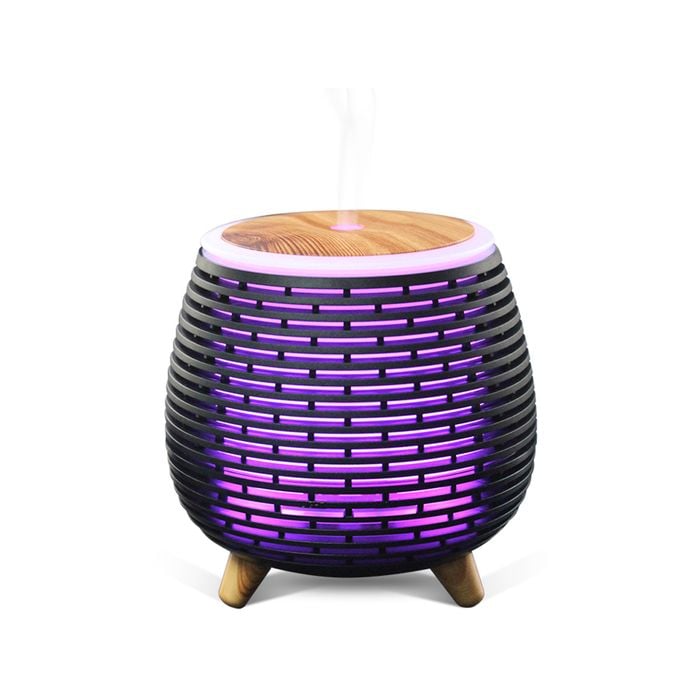 TODO 100ml Humidifier Aromatherapy Diffuser w/ LED Light - Black