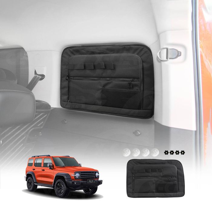 Right Side Port Window Storage Bag for GWM Tank 300 2023-Onwards Trunk Boot Hanging Organiser