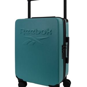Reebok Expedition Cabin Hard-Shell Suitcase Travel Luggage 54cm Turquoise