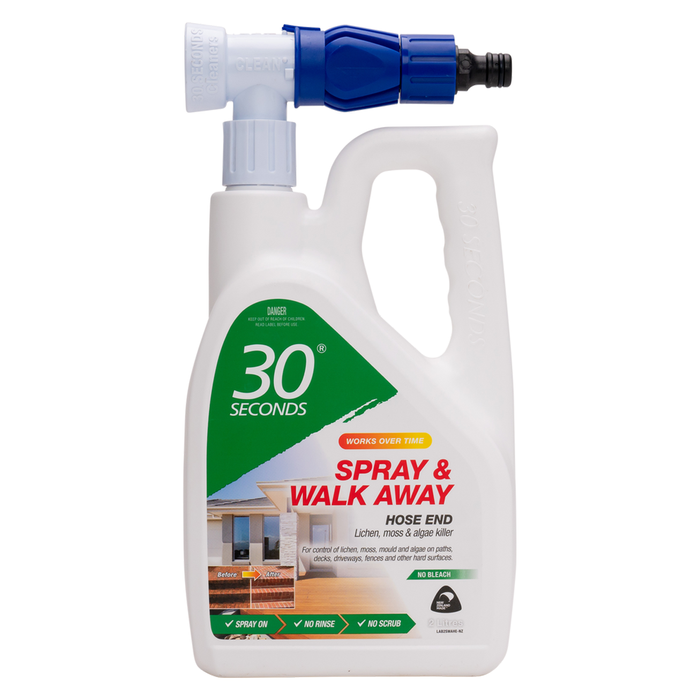 30 Seconds 2L Spray And Walk Away With Rapid Hose End