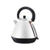 Pronti 1.7L Rose Trim Collection Kettle Stainless Steel White