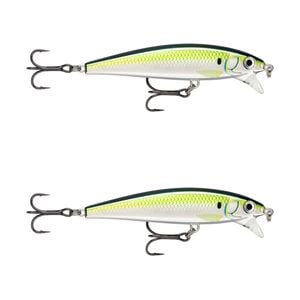 2x Rapala 10cm X Rap Magnum Cast Hard Body Casting Fishing Lures - Pilchard
