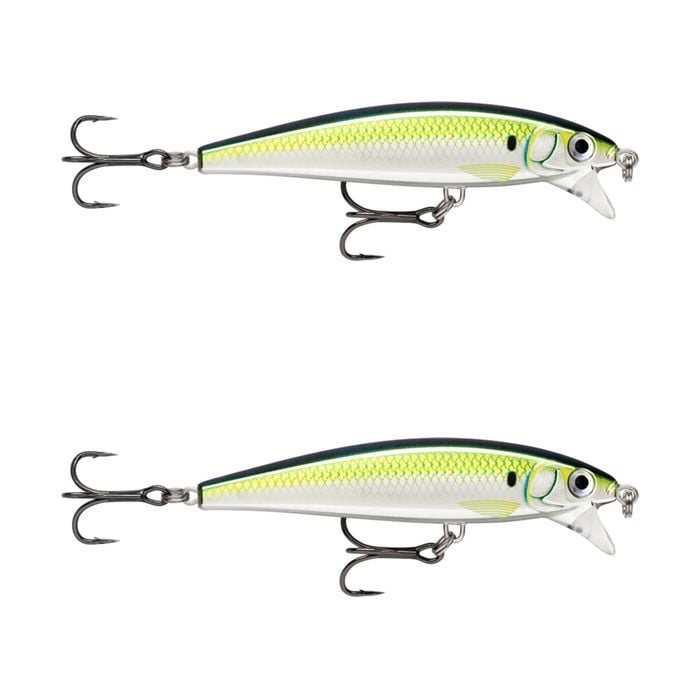 2x Rapala 10cm X Rap Magnum Cast Hard Body Casting Fishing Lures - Pilchard