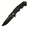 Survival Folding Knife Black