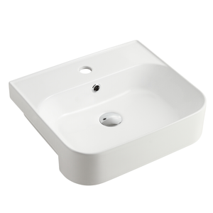 Everhard Nugleam 1TH Rectangle Semi Recess Basin