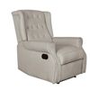 Linen Recliner Chair - Beige