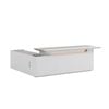Modern Furniture LUSH 240cm Executive Desk Right Return - White & Taupe