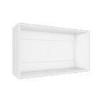 Lugna 512 x 900 x 280mm White Cabinet Shell