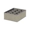 Flexi Storage Wardrobe 260 x 100 x 195mm Ash 12 Compartment Drawer Organiser