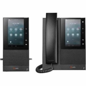 Poly Ccx 505 Ip Phone - Corded - Corded/cordless - Wi-fi - Desktop - Black - Voip - 2 X Network (rj-45) - Poe Ports