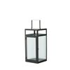Rogue Kuro Ribbed Lantern - Black 18x18x48cm