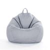 Catzon Bean Bag Chair Cover (No Filler) Linen Washable-Grey(M)