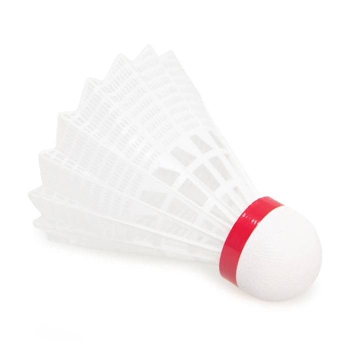 6pc Victor Sports Badminton Tournament Shuttles Accessory Red White