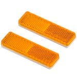 Goliath 70 x 25 x 7mm Amber Reflector