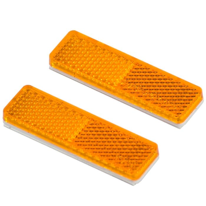 Goliath 70 x 25 x 7mm Amber Reflector