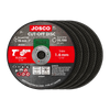 Josco 76 x 1.6 x 9.53mm Cut-Off Disc Set - 5 Pack