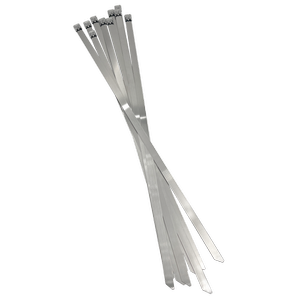 Stainless Steel Cable Ties 520mm X 7.9MM DOUBLE BALL 316SS 10Pk.