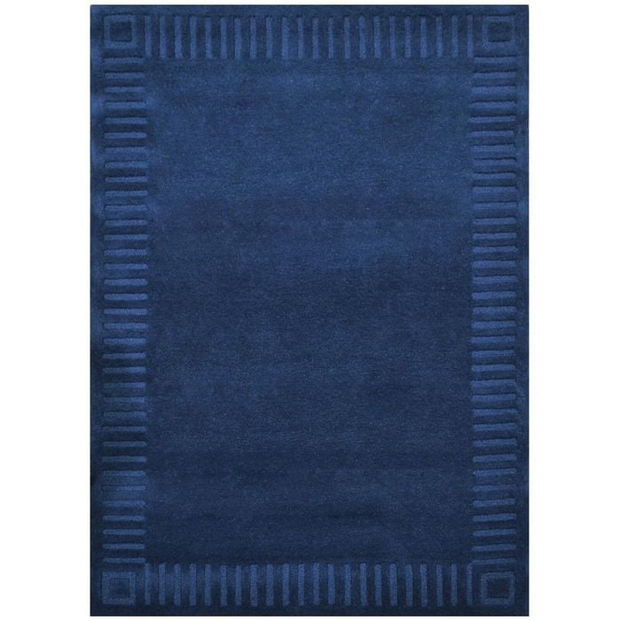 Handtufted Wool Rug-unique 6445-indigo-190x280cm