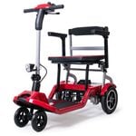 EQUIPMED Lightweight Mobility Scooter Red