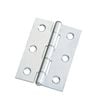 Lane 85mm Zinc Plated Fixed Pin Butt Hinge - 20 Pack