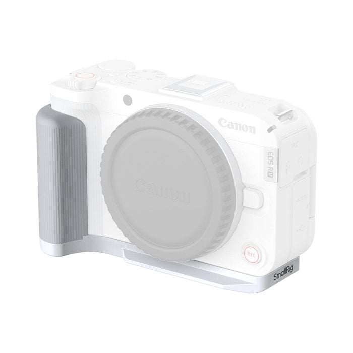 Smallrig L-shaped Mount Plate With Handle For Canon Eos R50 V (white) 5430