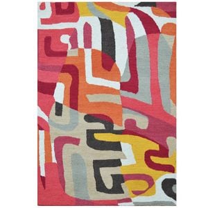 Handmade Camouflage Wool Rug-6427-Multi-190x280cm