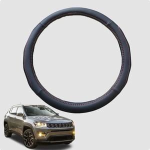 Steering Wheel Cover for Jeep Compass 2006-2017 (MK49) 38CM | Circle