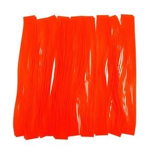 Artizan 22 Strand Silicon Skirting, Orange, Qty 20