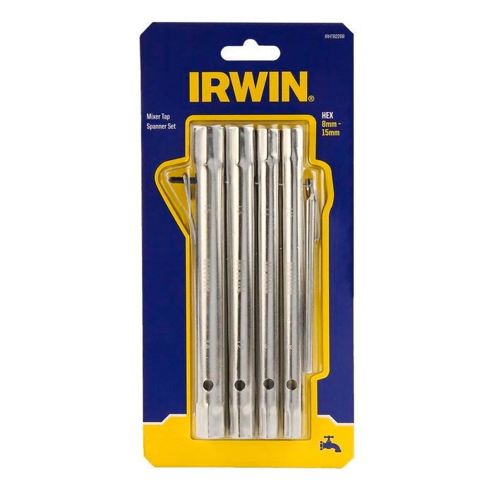 Irwin 4 Piece Tap Mixer Spanner Set
