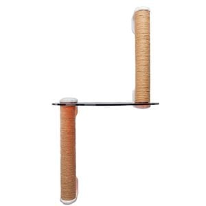 Michu Window Cat Tree with Scratchpost & Perch