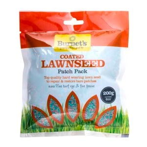 Burnet's 200g Lawn Seed Patch Pack
