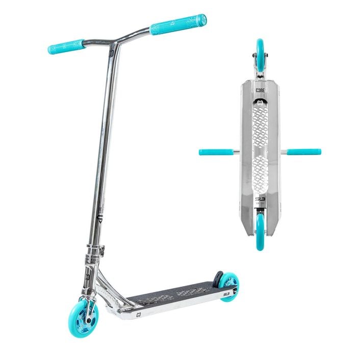 Core Sl3 Complete Scooter - Chrome/teal - Chrome | Core | 7y+