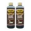 2PK Equinade Showsilk Glo Bay Horse Coat Grooming Care Shampoo 500ml