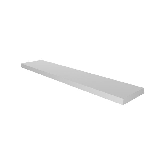 Flexi Storage 1200 x 240 x 38mm White Matt Floating Shelf