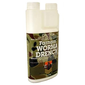 IAH Worma Drench Horses Oral Anthelmintic 1L