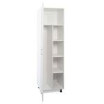 Flatpax 600mm Utility 1 Door Broom Cupboard
