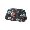 Bramble Bay Vintage Floriade Forbidden Amber Wash Cosmetic Bag Travel