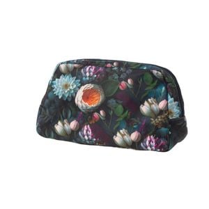 Bramble Bay Vintage Floriade Forbidden Amber Wash Cosmetic Bag Travel