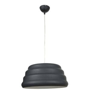 Matt Black MIKI Industrial Steel Pendant