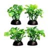 Aqua One Ecoscape Foreground Lobelia Green Plastic Plant - 4pk (28363)