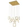 Dahli 13 Light Pendant - Gold-3K