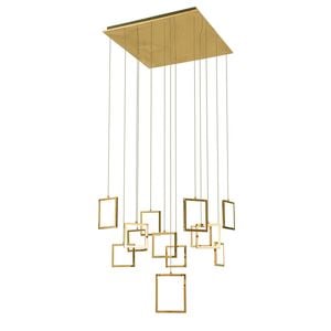 Dahli 13 Light Pendant - Gold-3K