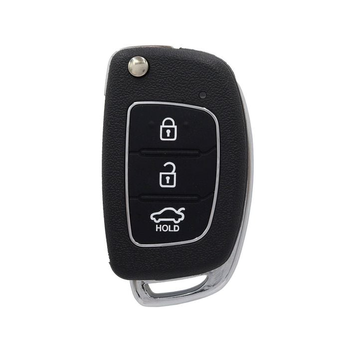 TKW 3 Button Remote Car Key Housing to suit Hyundai - Various Models - Blade Type - HYN14R