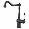 Mondella Maestro 35mm Matte Black Lever Handle Sink Mixer