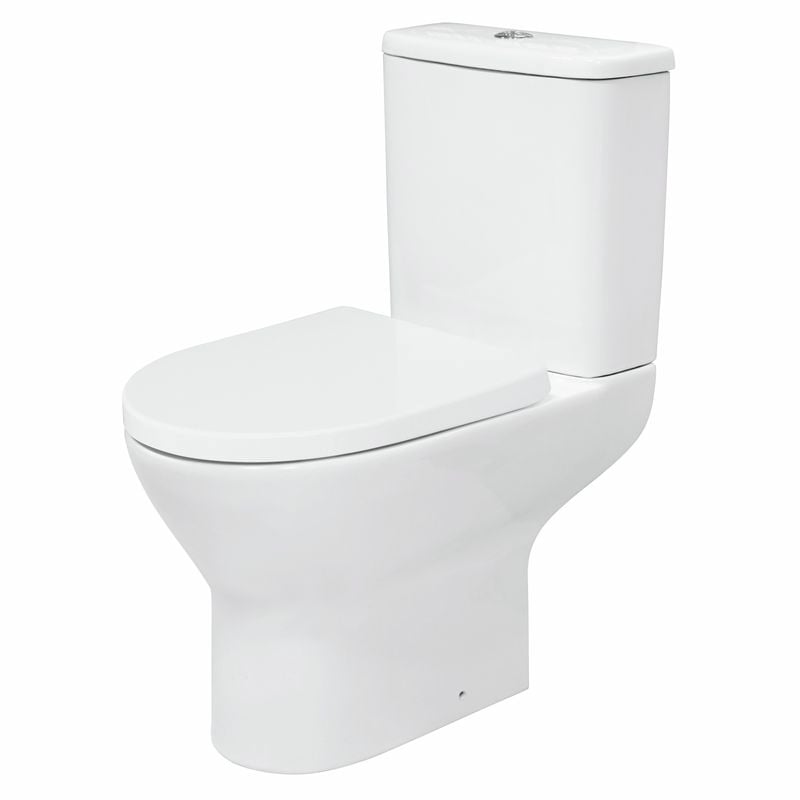 Cadenza Close Coupled Rimless Toilet Suite