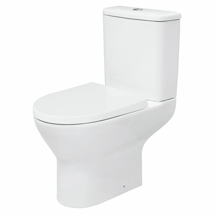 Mondella Cadenza Close Coupled Rimless Toilet Suite